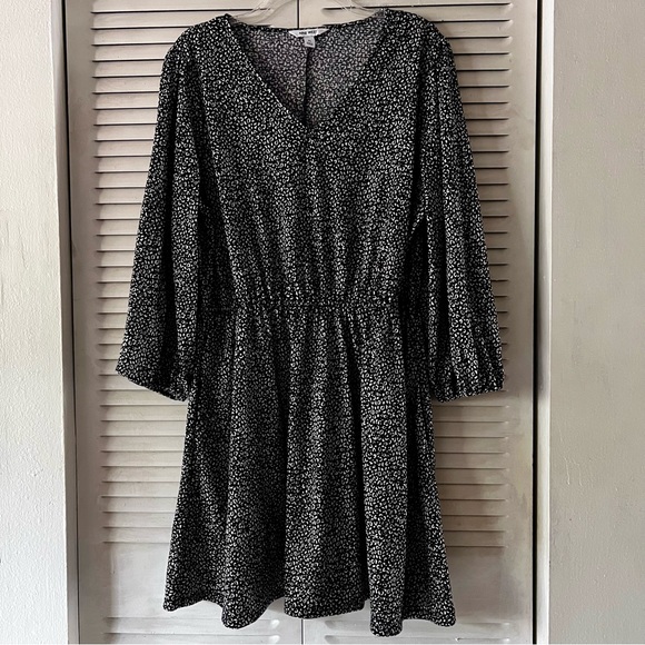 Nine West Elastic Waist Midi Dress - Picture 1 of 9